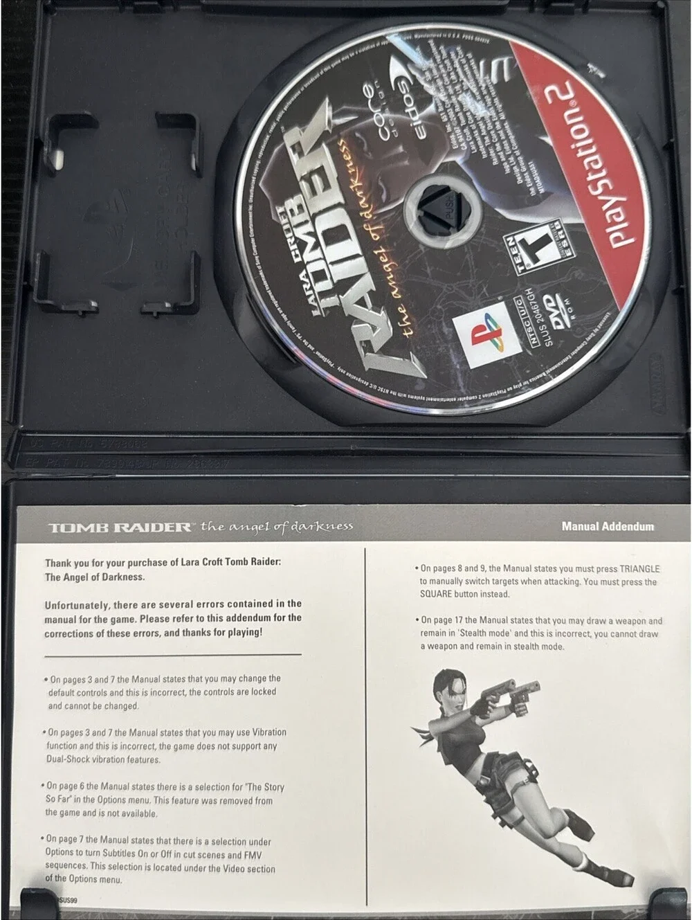 Lara Croft: Tomb Raider -- The Angel of Darkness (Sony PlayStation 2, 2003)
